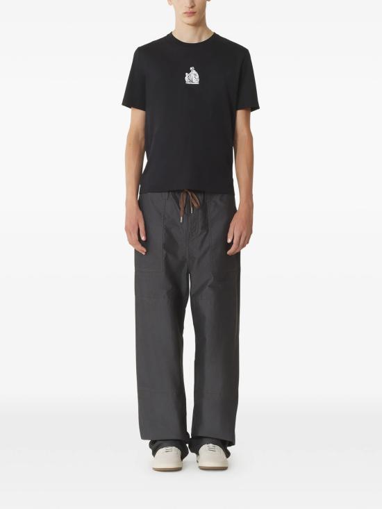 26SS 랑방 반팔 티셔츠 RMTS0012J312P26 10 BLACK - LANVIN