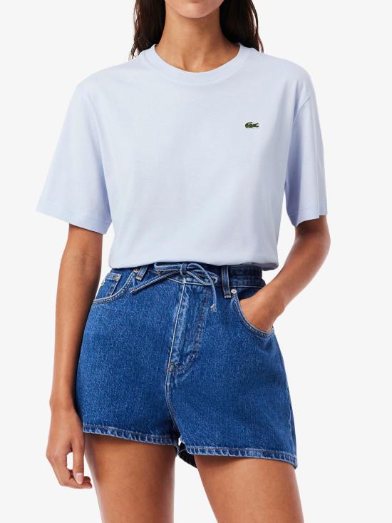 26SS 라코스테 반팔 티셔츠 TF7215 J2G BLUE - LACOSTE