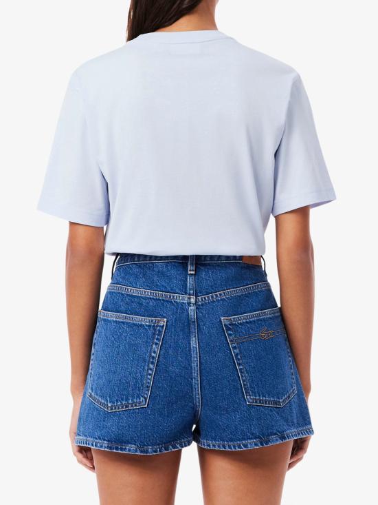 26SS 라코스테 반팔 티셔츠 TF7215 J2G BLUE - LACOSTE