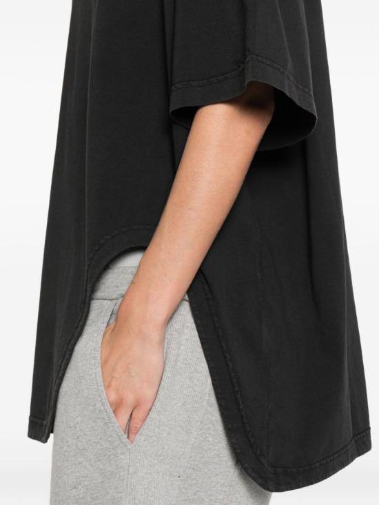 26SS 디 아티코 반팔 티셔츠 260WCT00350JJJ025AA 615 BLACK - THE ATTICO