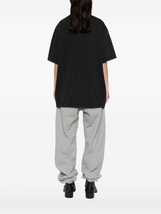 26SS 디 아티코 반팔 티셔츠 260WCT00350JJJ025AA 615 BLACK - THE ATTICO