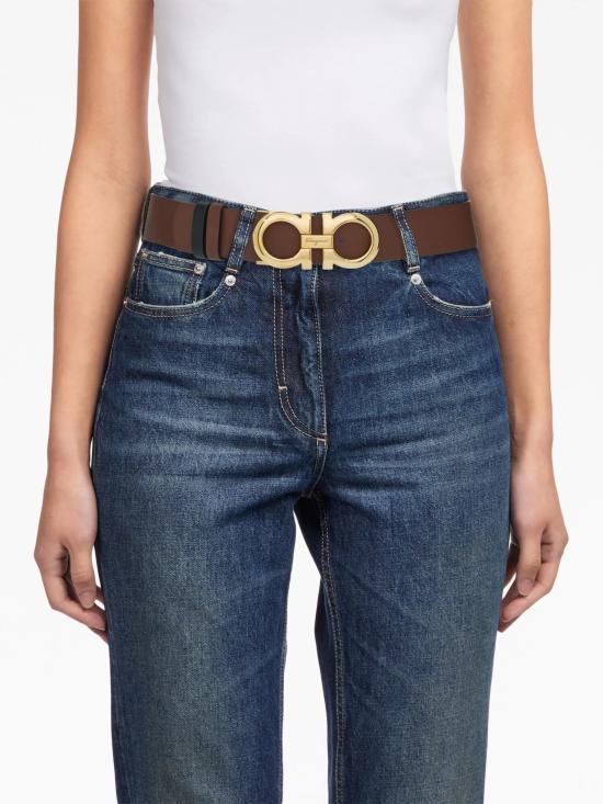 26SS 살바토레 페라가모 레귤러 벨트 0764023 COCOA BROWN - SALVATORE FERRAGAMO