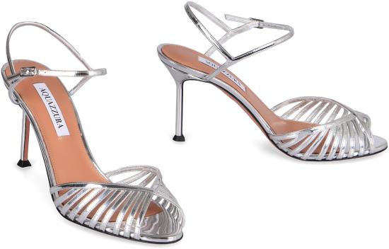 26SS 아쿠아주라 샌들 HDMMIDS0SSYCCC Silver - AQUAZZURA