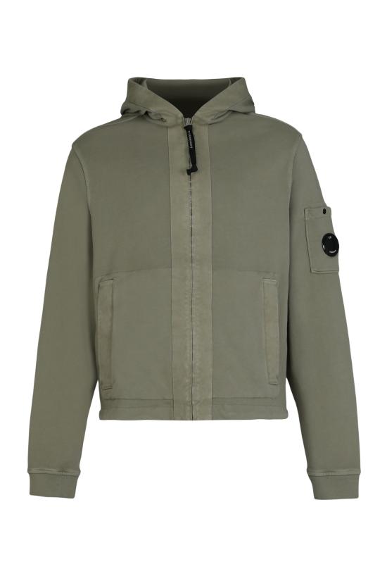 26SS 씨피 컴퍼니 후드 티셔츠 20CMSS039A110044R610 green