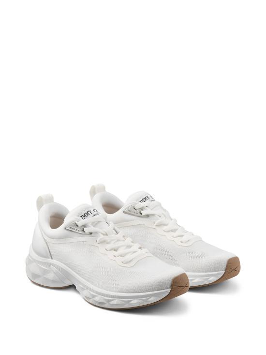 26SS 지미추 스니커즈 DIAMONDRUNFZGE V WHITE - JIMMY CHOO
