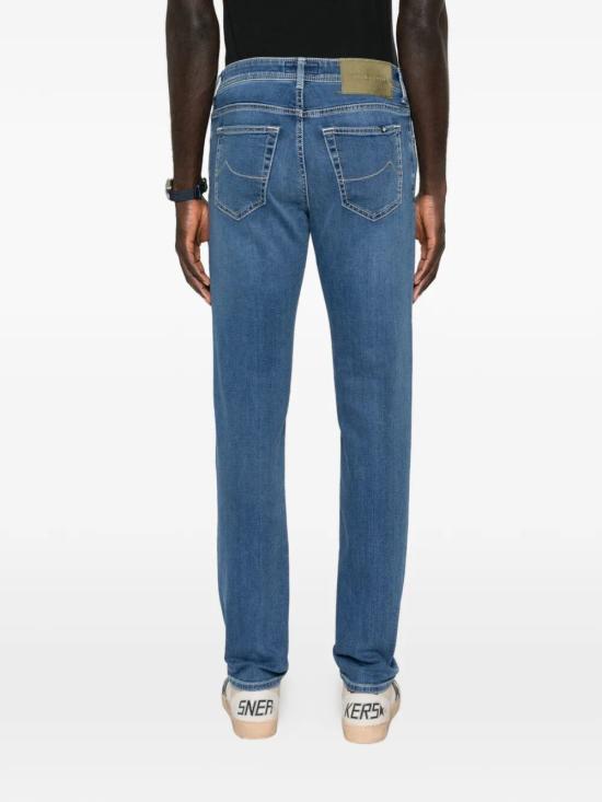 26SS 야콥코헨 스트레이트 팬츠 JUM QE004 040 P3621 V1 200D MEDIUM BLUE - JACOB COHËN