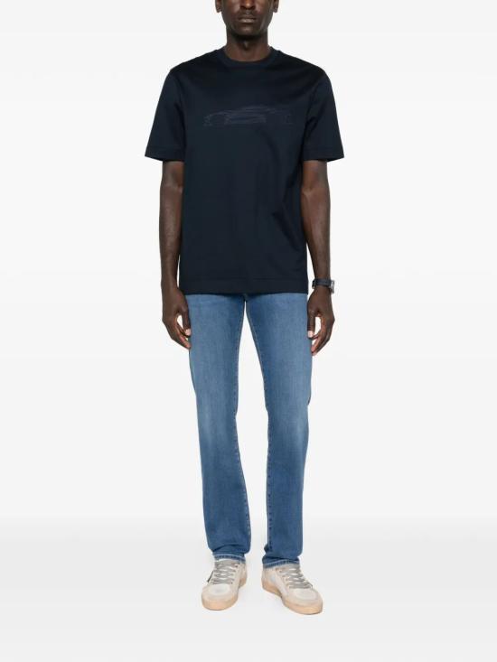 26SS 야콥코헨 스트레이트 팬츠 JUM QE004 040 P3621 V1 200D MEDIUM BLUE - JACOB COHËN