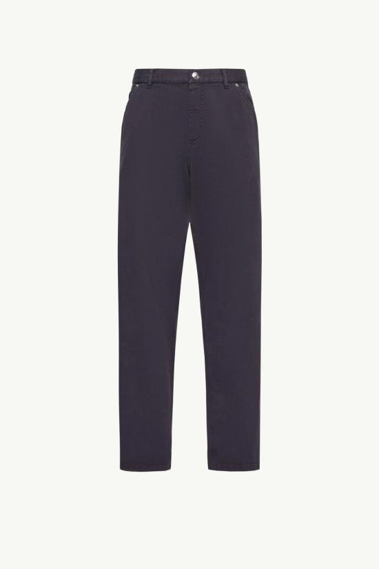 26SS 몽클레어 스트레이트 팬츠 L10912A000155999Z 742 NAVY