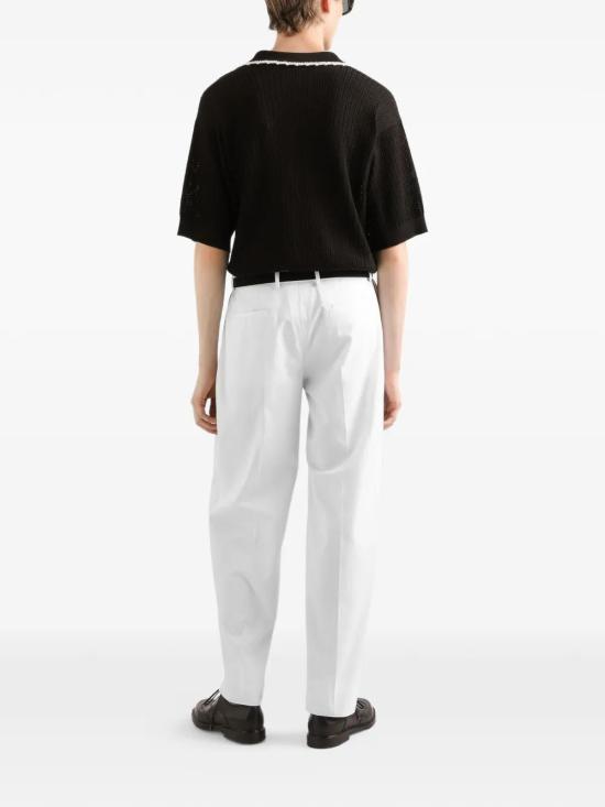 26SS 돌체앤가바나 스트레이트 팬츠 GP1B9TFU60K W0800 OPTICLWHT - DOLCE & GABBANA