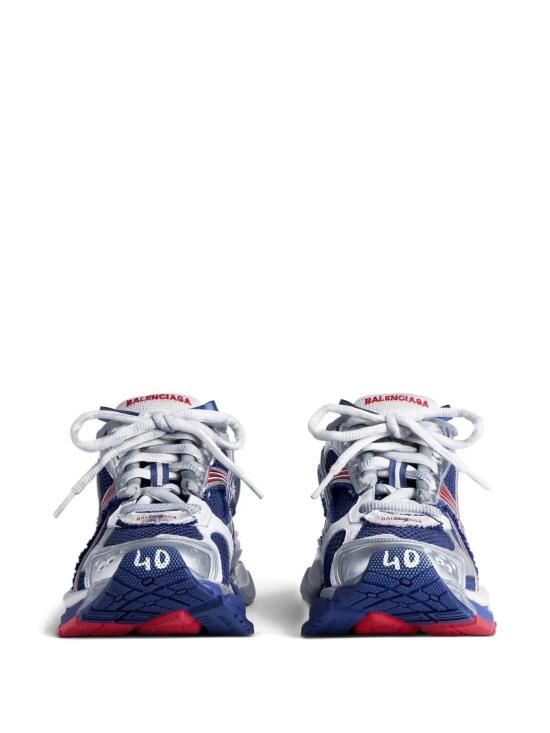 26SS 발렌시아가 러너 스니커즈 772774WRUNG 4610 NAVYREDGRY - BALENCIAGA