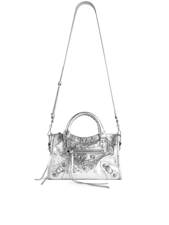 26SS 발렌시아가 르 시티 미니백 8063952AA9R 8122 SILVER - BALENCIAGA