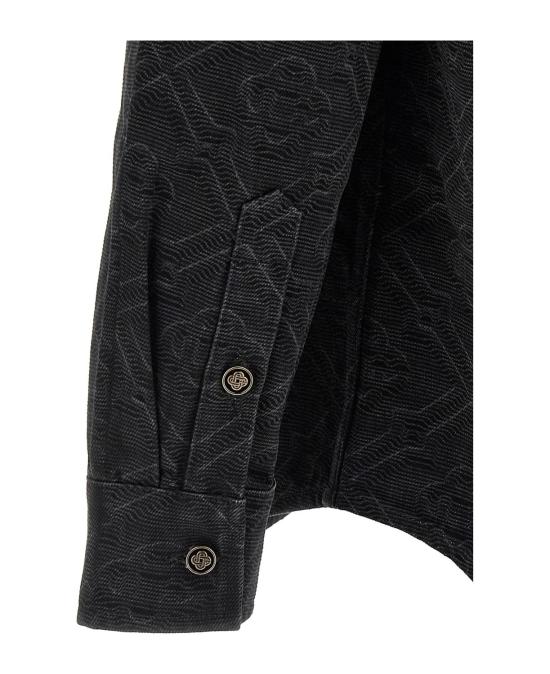 26SS 카사블랑카 긴팔 셔츠 MSP26SH24001 BLACKLASER - CASABLANCA