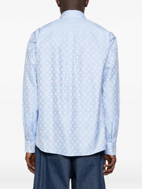 26SS 카사블랑카 긴팔 셔츠 MSP26SH22202 BLUEMONOGR - CASABLANCA