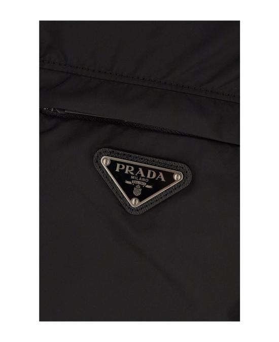 26SS 프라다 리나일론 블루종 자켓 SGB7371WQ9 F0002 NERO - PRADA