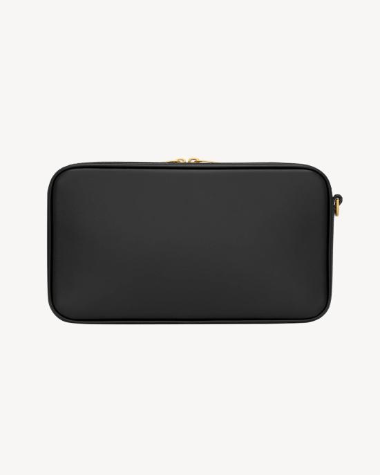 26SS 생로랑 가죽소품 8632432R20W 1000 BLACK - SAINT LAURENT