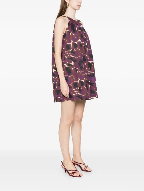 26SS 알파스튜디오 미디 원피스 AD6672O9000 Purple - ALPHA STUDIO