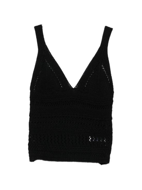 26SS 알파스튜디오 민소매 티셔츠 AD6230P2002 Black