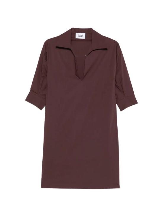 26SS 알파스튜디오 미디 원피스 AD6471O2009 Brown