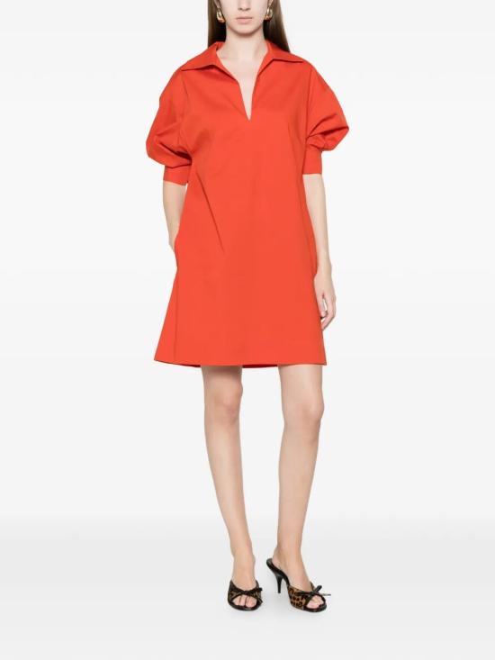 26SS 알파스튜디오 미디 원피스 AD6471O2011 Orange - ALPHA STUDIO