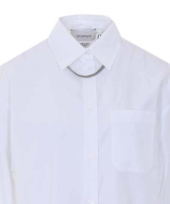 26SS 스포트막스 셔츠 2612191031600 NESPOLA 001 White - SPORTMAX