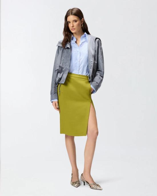 26SS 핑코 셔츠 106481A36J EZB Azzurro bianco - PINKO