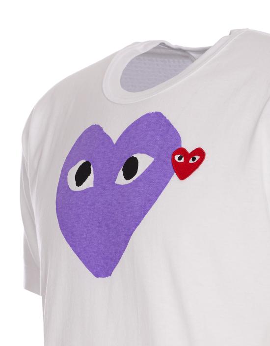 26SS 꼼데가르송 반팔 티셔츠 T106 Purple - COMME DES GARCONS