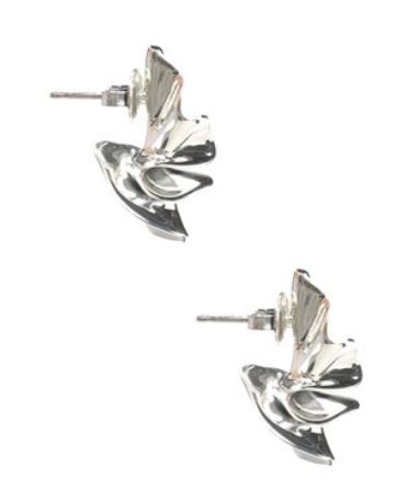 26SS 보테가베네타 이어링 857363 V50708117 Silver - BOTTEGA VENETA