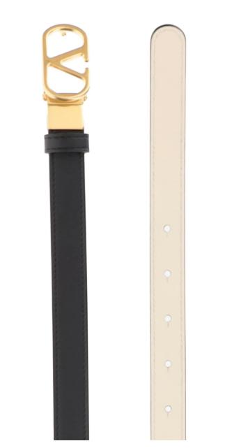 26SS 발렌티노 가라바니 레귤러 벨트 8W2T0SU8IYR DVX Nero butter - VALENTINO GARAVANI