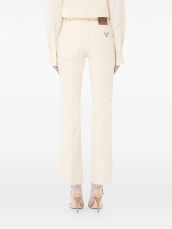 26SS 발렌티노 가라바니 데님 팬츠 8B3DD21V9Y5 A03 Ivory - VALENTINO GARAVANI