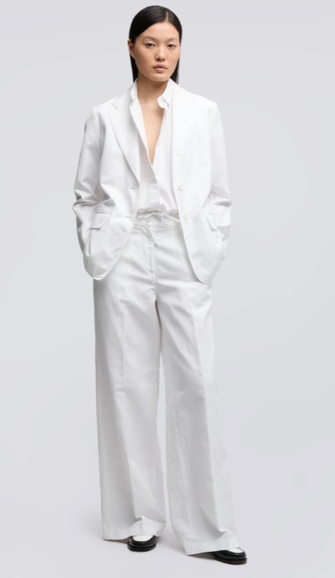 26SS 아스페시 스트레이트 팬츠 0188 G20885072 White - ASPESI