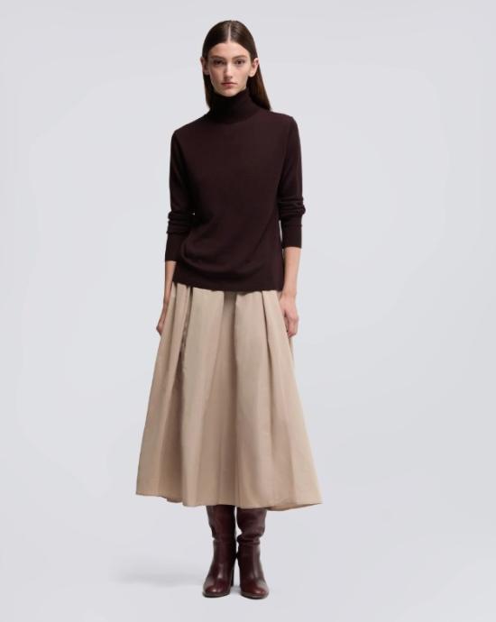 26SS 아스페시 미디 스커트 5N23 P00801047 Beige - ASPESI