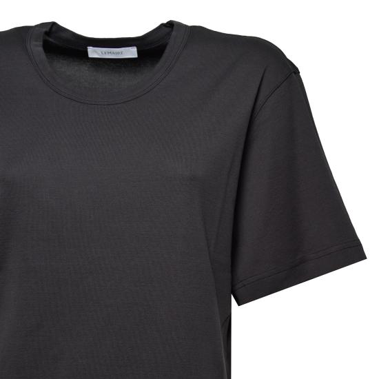 26SS 르메르 저지 티셔츠 TS0002LJ1016 BK998 Anthracite - LEMAIRE