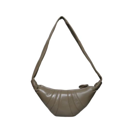 26SS 르메르 크루아상 레더 숄더백 BG0003LL095 GR678 Khaki