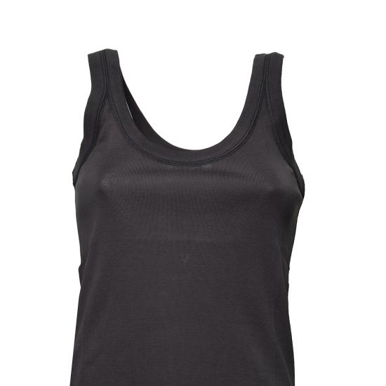 26SS 르메르 저지 탱크탑 TS0001LJ1016 BK998 Anthracite - LEMAIRE