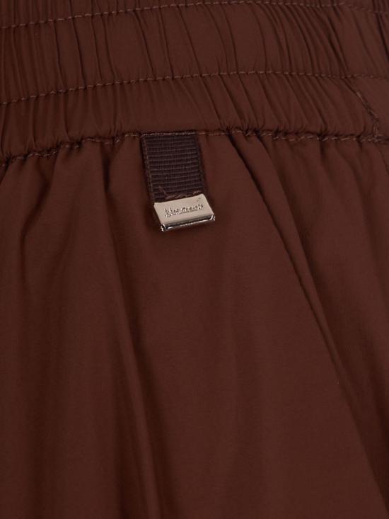 26SS 에르노 미디 스커트 GN000007D 12431SZ2240 Leather Brown - HERNO