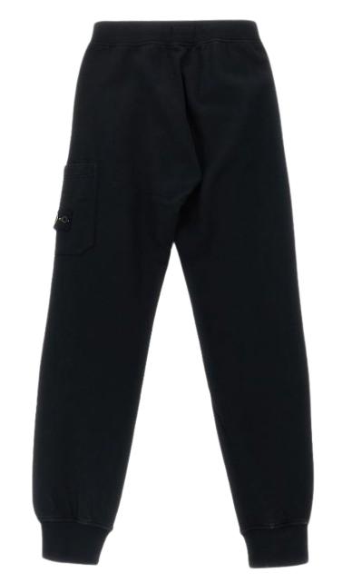 26SS [키즈] 스톤 아일랜드 트레이닝/조거 팬츠 L1S166200003 S0040V0029 Black - STONE ISLAND