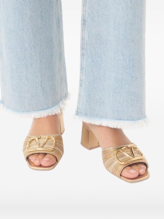 26SS 발렌티노 가라바니 샌들 8W2S0HA6MNS KUN Mult oro - VALENTINO GARAVANI