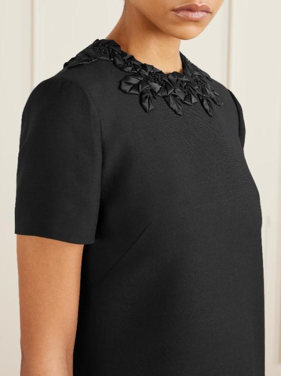 26SS 발렌티노 가라바니 미디 원피스 8B3VAHC61CF 0NO Black - VALENTINO GARAVANI