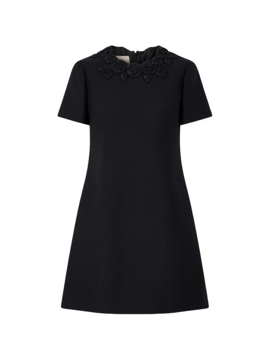 26SS 발렌티노 가라바니 미디 원피스 8B3VAHC61CF 0NO Black - VALENTINO GARAVANI