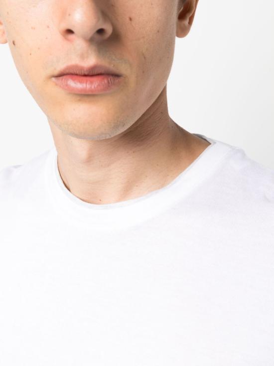 26SS 일레븐티 반팔 티셔츠 X75TSHH04 TES0H0770113 Bianco e grigio - ELEVENTY