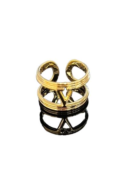 26SS 발렌티노 가라바니 반지 8W2J0Y58MET L01 Golden - VALENTINO GARAVANI