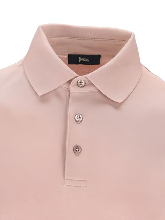 26SS 에르노 폴로 티셔츠 JPL00125U 520594039 Powder - HERNO