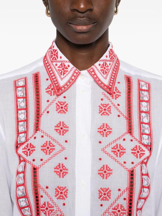 26SS 에르마노 설비노 셔츠 D482K321RGWJ GWJB4829 Ottico - ERMANNO SCERVINO