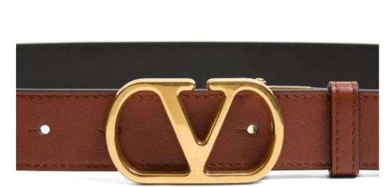 26SS 발렌티노 가라바니 레귤러 벨트 8W2T0SQ3IYR DRN - VALENTINO GARAVANI