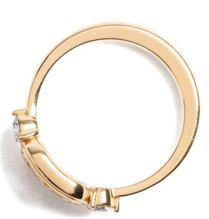 26SS 발렌티노 가라바니 반지 8W2J0BI2YCW 9MN Oro crystall - VALENTINO GARAVANI