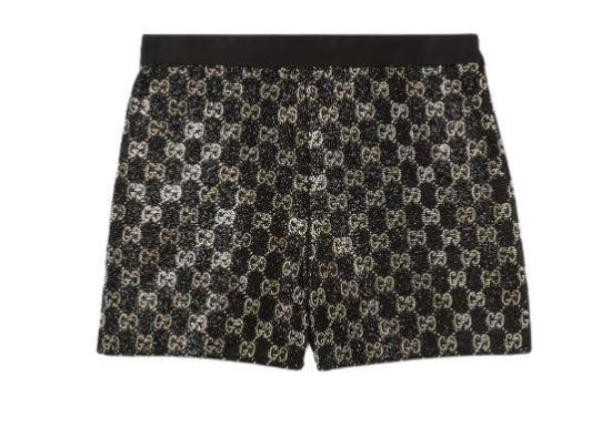 26SS 구찌 스트레이트 팬츠 853382 ZARWY1000 Black