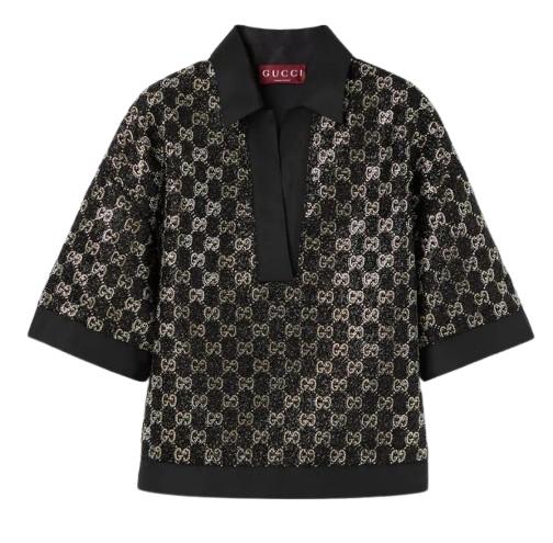 26SS 구찌 긴팔 티셔츠 846682 ZARWY1000 Black