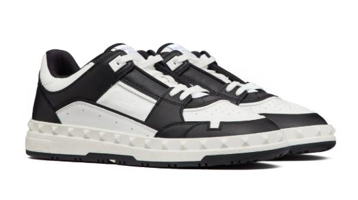 26SS 발렌티노 가라바니 드레스 슈즈 8Y2S0H43RDG 0NI Nero bianco bi nero - VALENTINO GARAVANI