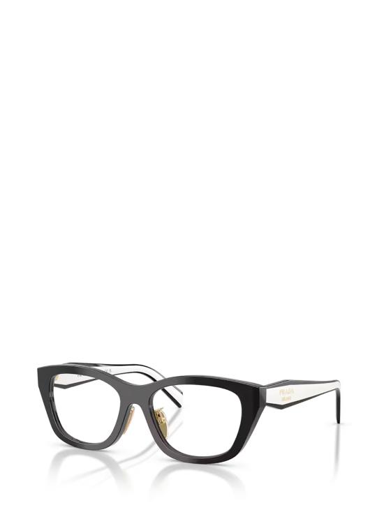 26FW 프라다 안경 PR D11VD 20G1O1 BLACK - PRADA