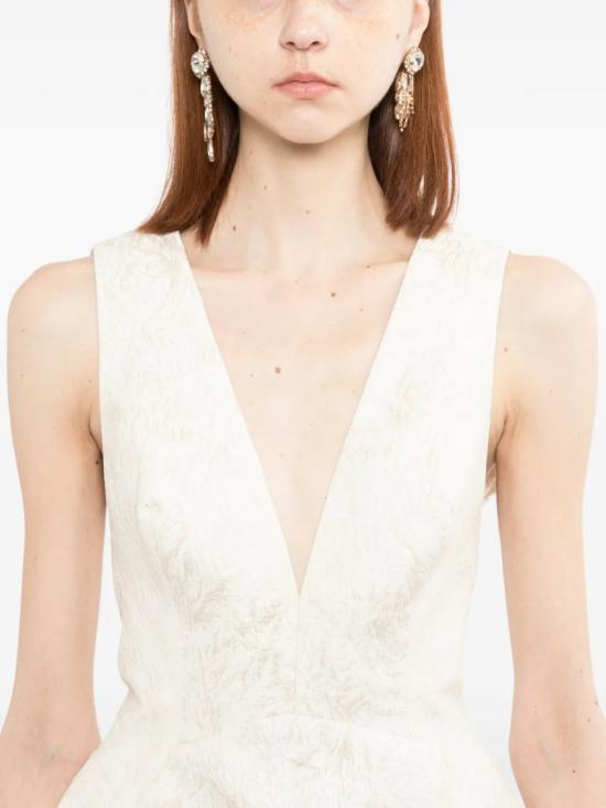  사이드 코베이시 롱 원피스 브로케이드 드레스 - SAIID KOBEISY